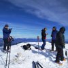 Slovinsko 2. den - Mojstrovka na lyžích